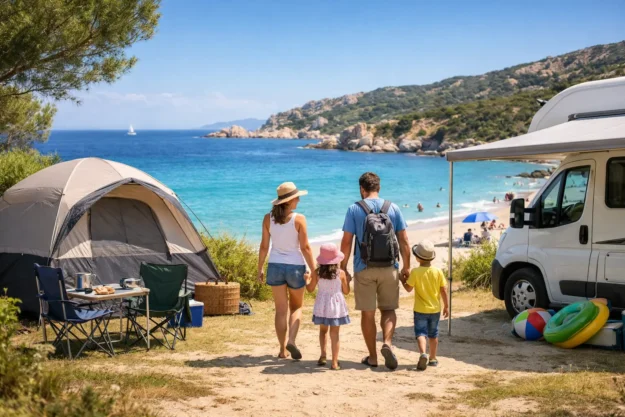 Campeggio per famiglie in Sardegna sul mare
