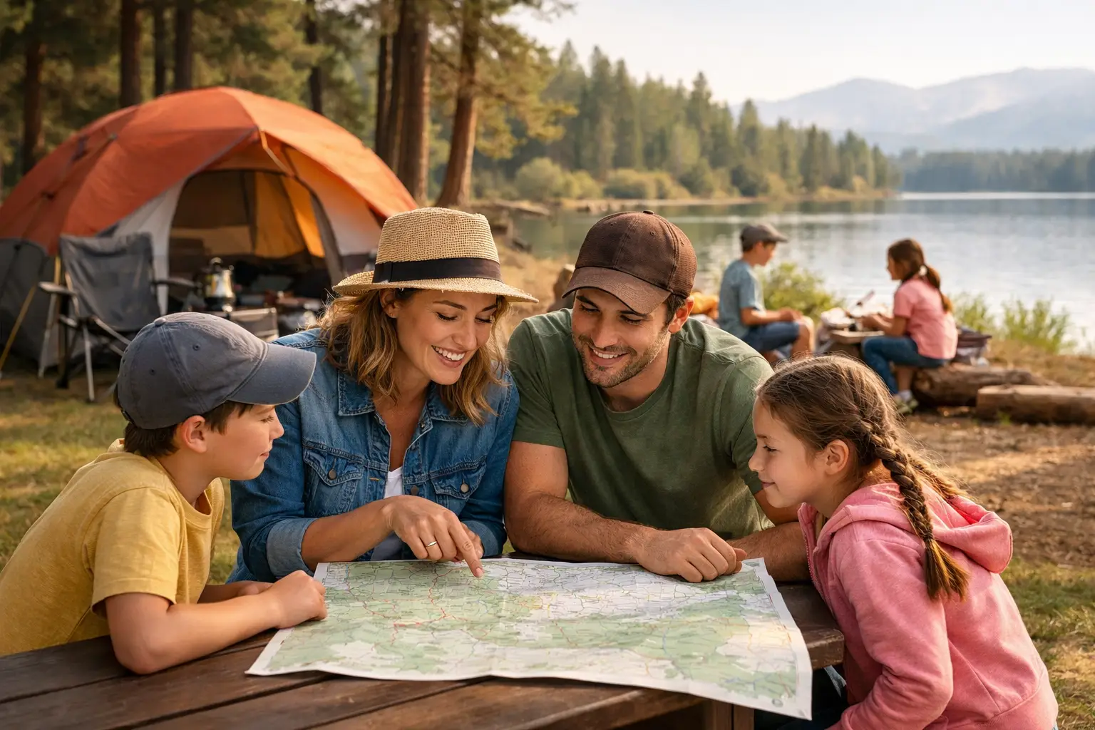 Come organizzare vacanza campeggio famiglia