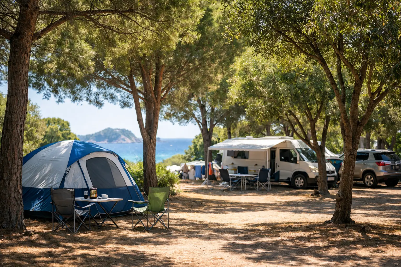 Guida alle piazzole ombreggiate in Sardegna Guida alle piazzole ombreggiate in Sardegna