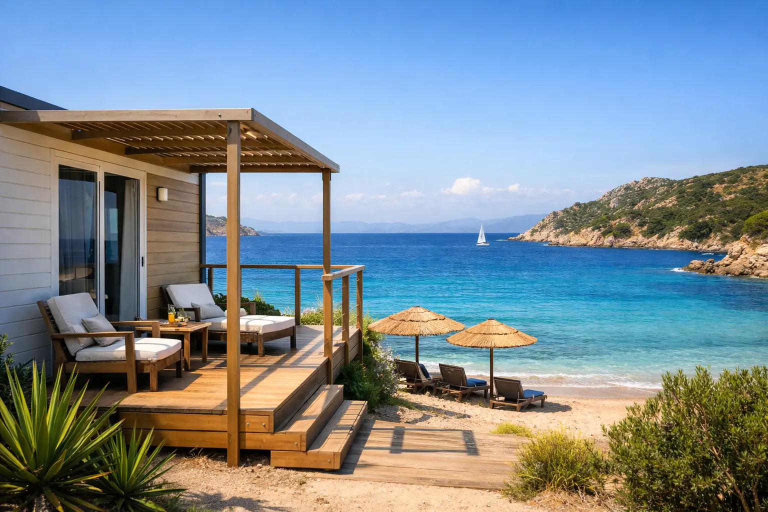 Mobil home Sardegna fronte mare: cosa scegliere