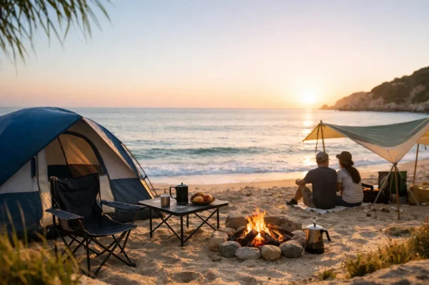 5 vantaggi del campeggio fronte spiaggia