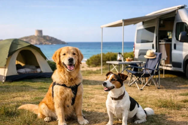 Campeggio con cani ammessi in Sardegna