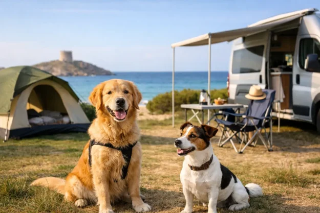 Campeggio con cani ammessi in Sardegna