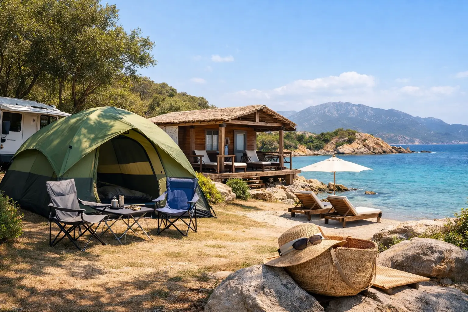 Come scegliere alloggio campeggio Sardegna
