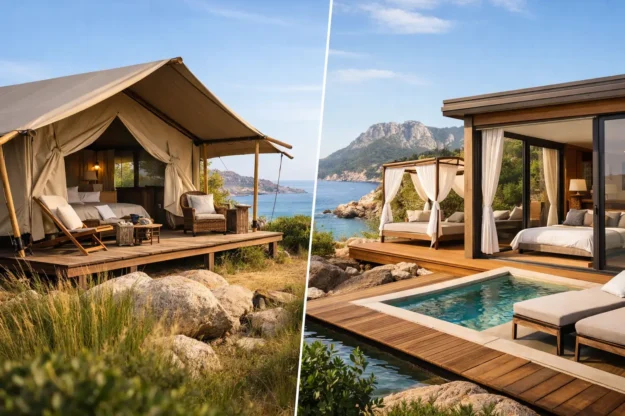 Lodge tent o suite: quale scegliere in Sardegna