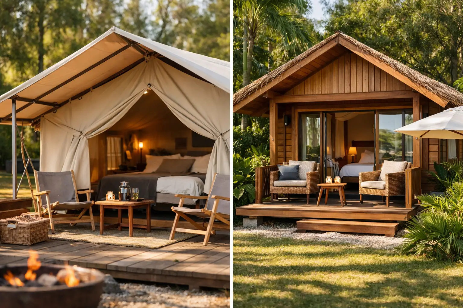 Tenda attrezzata o bungalow: quale scegliere? Tenda attrezzata o bungalow: quale scegliere?