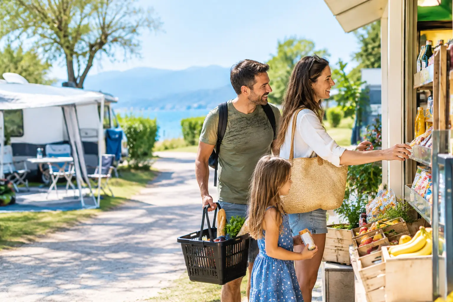 Campeggio con market interno, più libertà in vacanza Campeggio con market interno, più libertà in vacanza