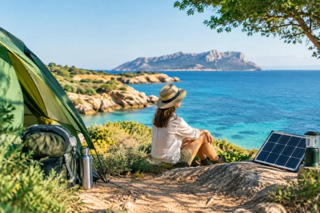 Camping sostenibile: vacanze leggere in Sardegna