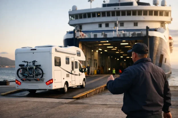 Preparare il camper per il traghetto in 10 passi
