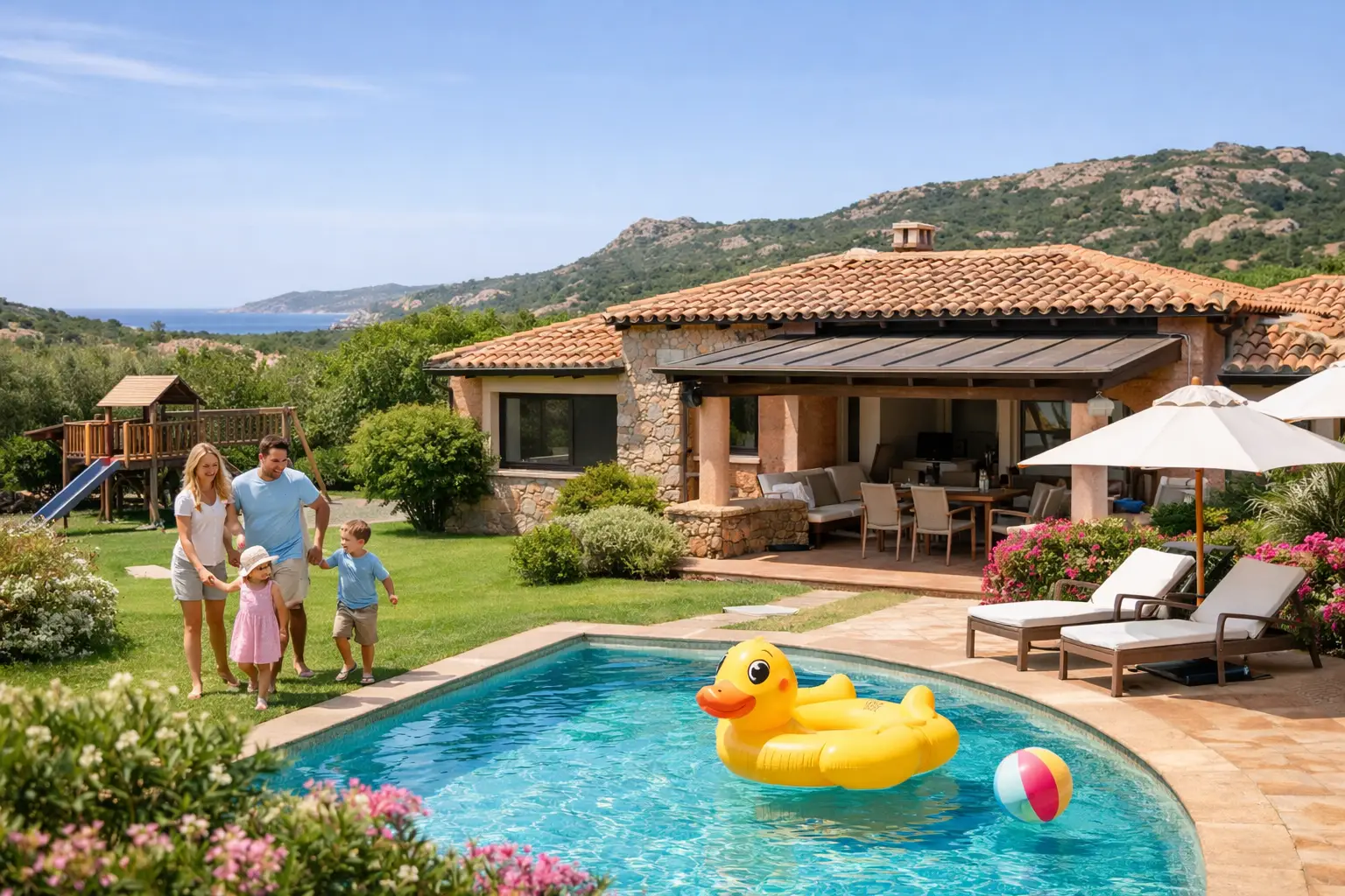 Villetta vacanze Sardegna con servizi per famiglie Villetta vacanze Sardegna con servizi per famiglie